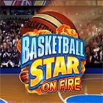 Basketball Star on Fire Basketball Star on Fire